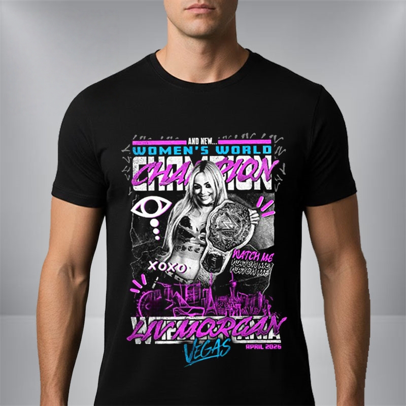 Table Tennis Champion - Liv Morgan WrestleMania 42 Winnaar Wereldkampioenen