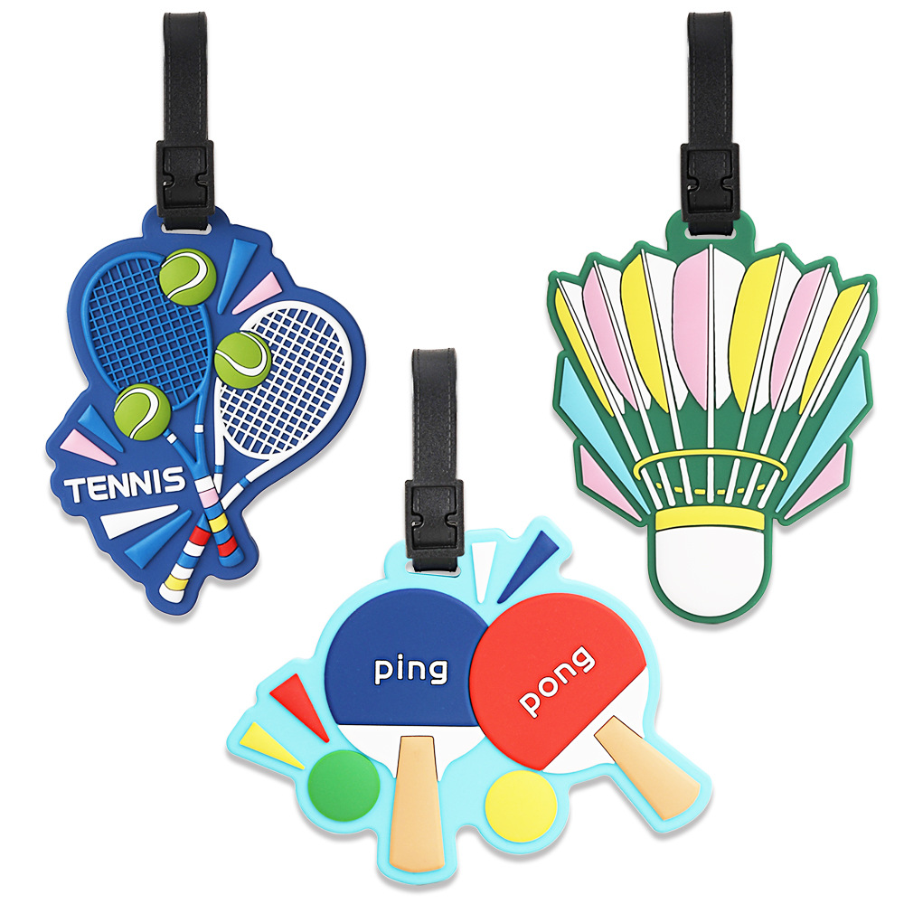 Table Tennis Information - Sportserie bagage anti-verlies tag, tennis, badminton,