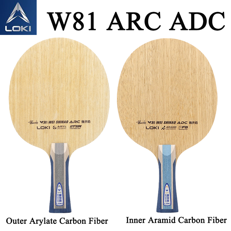 LOKI W81 Serie Wei Shihao Tafe - Table Tennis Blades recensie en prijs
