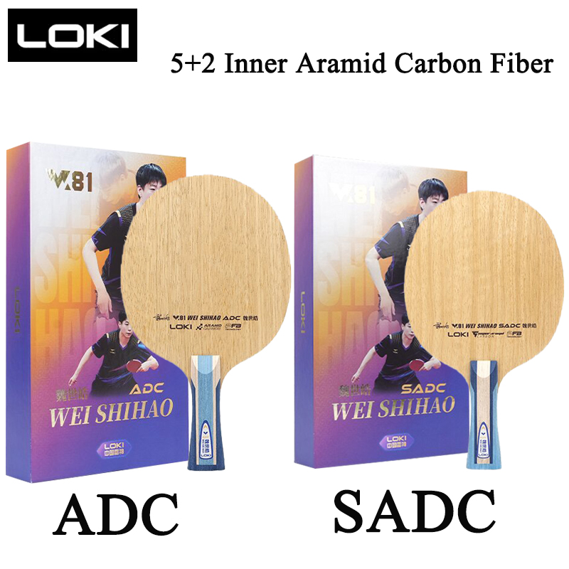 LOKI W81 Serie ADC SADC Tafelt - Table Tennis Blades recensie en prijs
