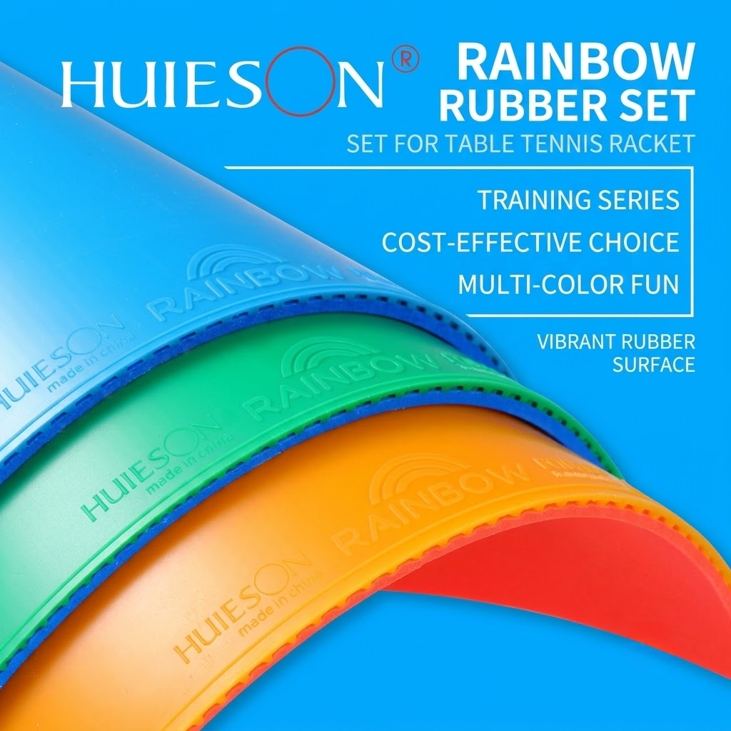 Kleurrijk tafeltennisrubber Re - Table Tennis Basic recensie en prijs