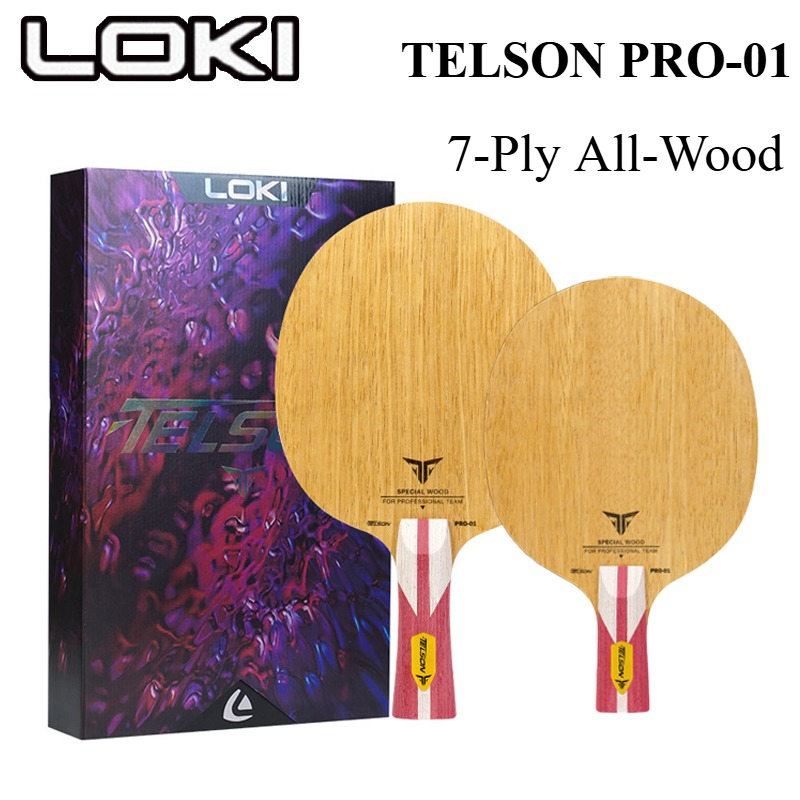 Nieuwe LOKI TELSON PRO-01 Tafe - Table Tennis Blades recensie en prijs